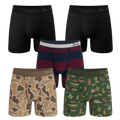 The Hide and Hunt | Ball Hammock® Boxer Brief 5 Pack - Shinesty