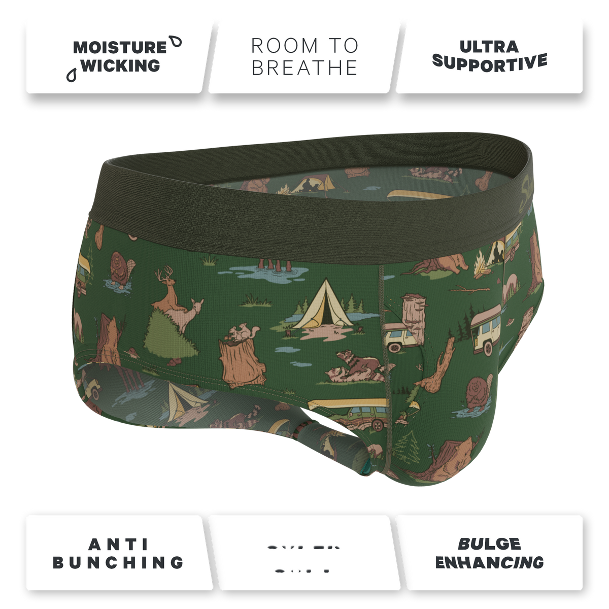 The Hide and Hunt | Ball Hammock® Pouch Briefs 5 Pack - Shinesty