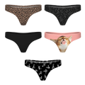 The Historical Bests | MicroModal Thong 5 Pack - Shinesty