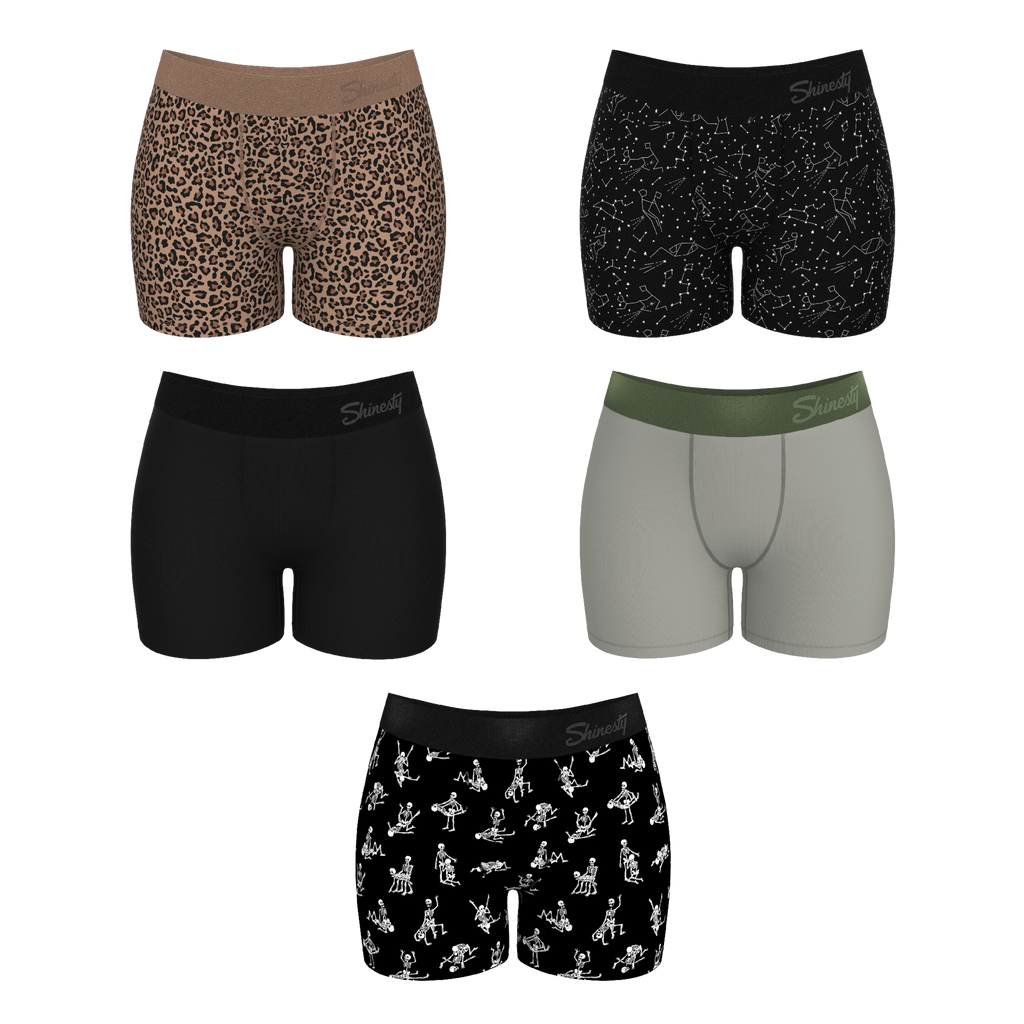The Historical Bests | Women’s Boxers 5 Pack - Shinesty