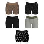 The Historical Bests | Women’s Boxers 5 Pack - Shinesty