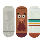 The Holiday Club | Heel Hammock™ Ankle Socks 3 Pack - Shinesty