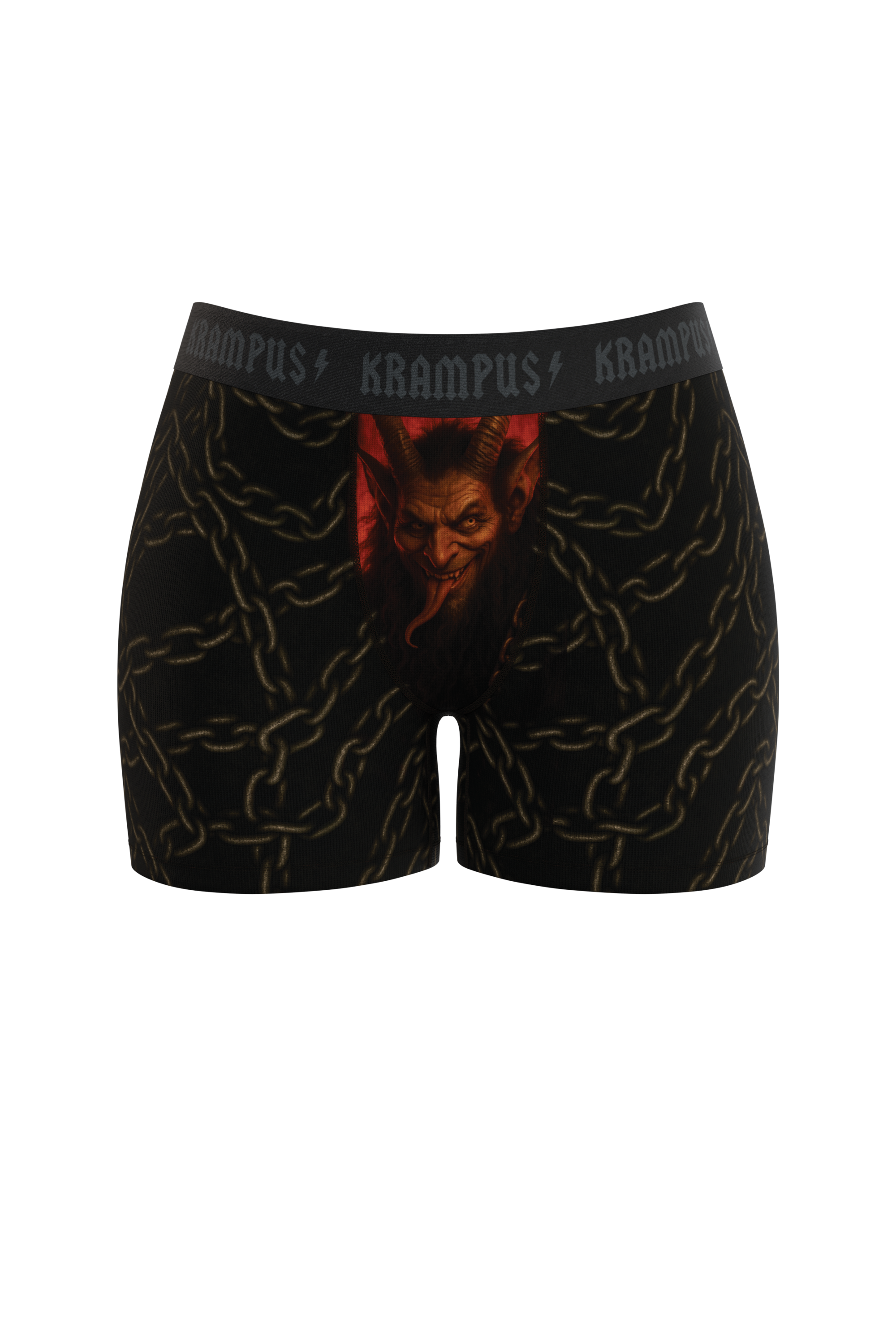 The Krampus Holiday Fear | Women’s Boxers - Shinesty