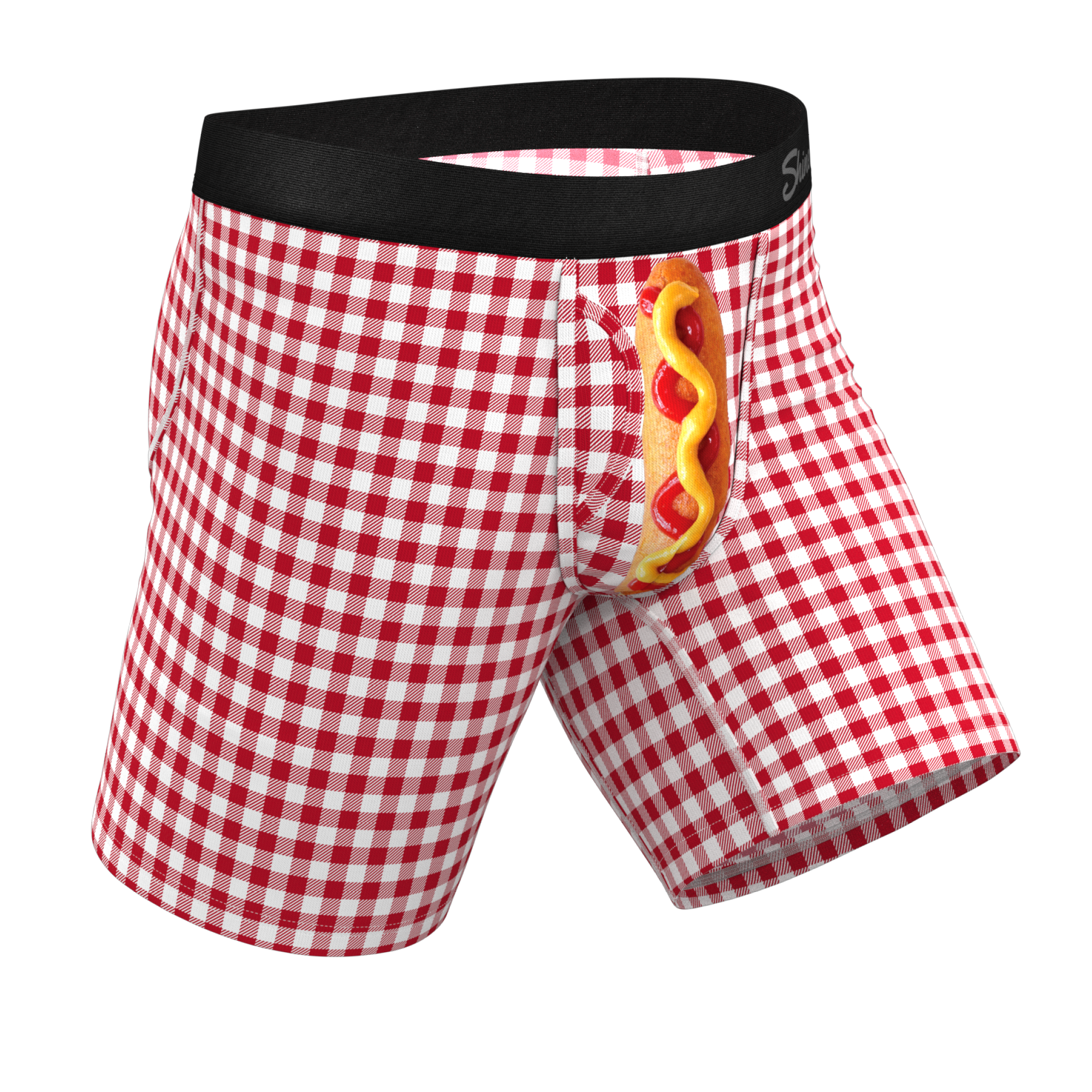 The Hot Diggity | Corn Dog Ball Hammock® Boxer - Long Leg - Shinesty