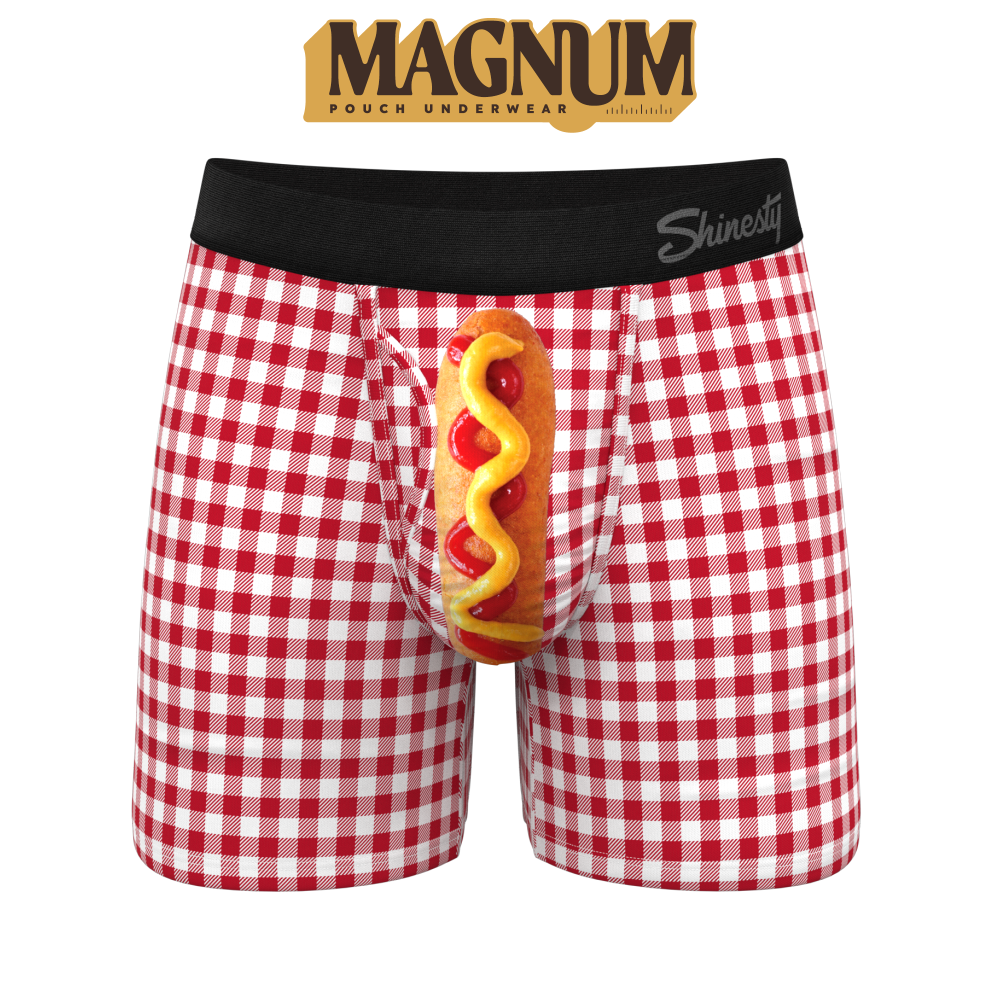 The Hot Diggity | Corn Dog Ball Hammock® Magnum Big Pouch Underwear - Shinesty