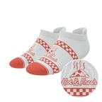 The Hot & Fresh | Pizza Box Heel Hammock™ Ankle Socks - Shinesty