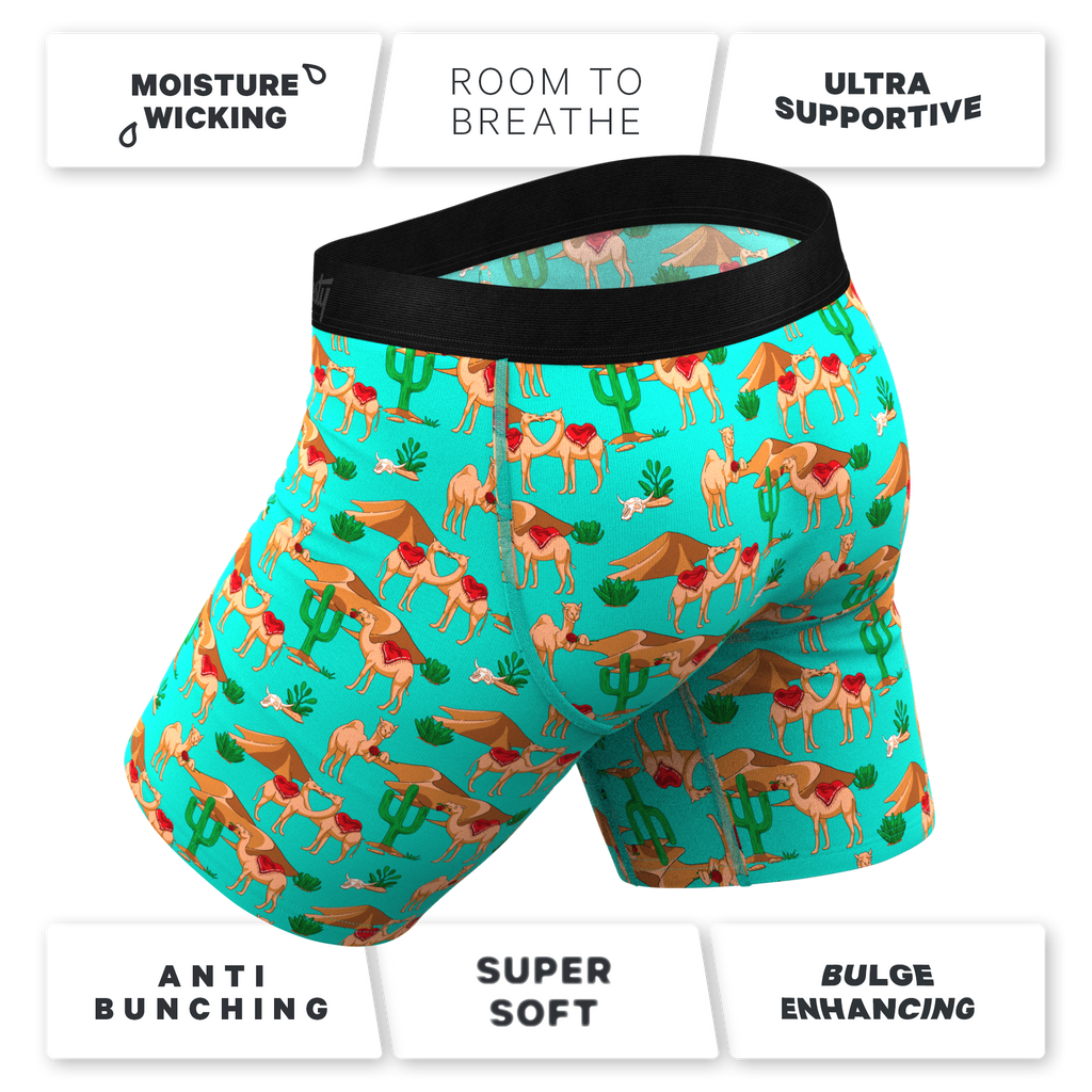 The Hump Day | Camels Ball Hammock® Boxer - Long Leg - Shinesty