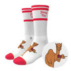 The Hump Day | Camel Heel Hammock™ Crew Socks - Shinesty