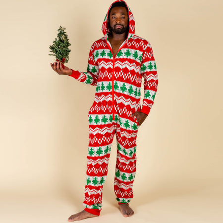 Ryder Knit Print Christmas Onesie