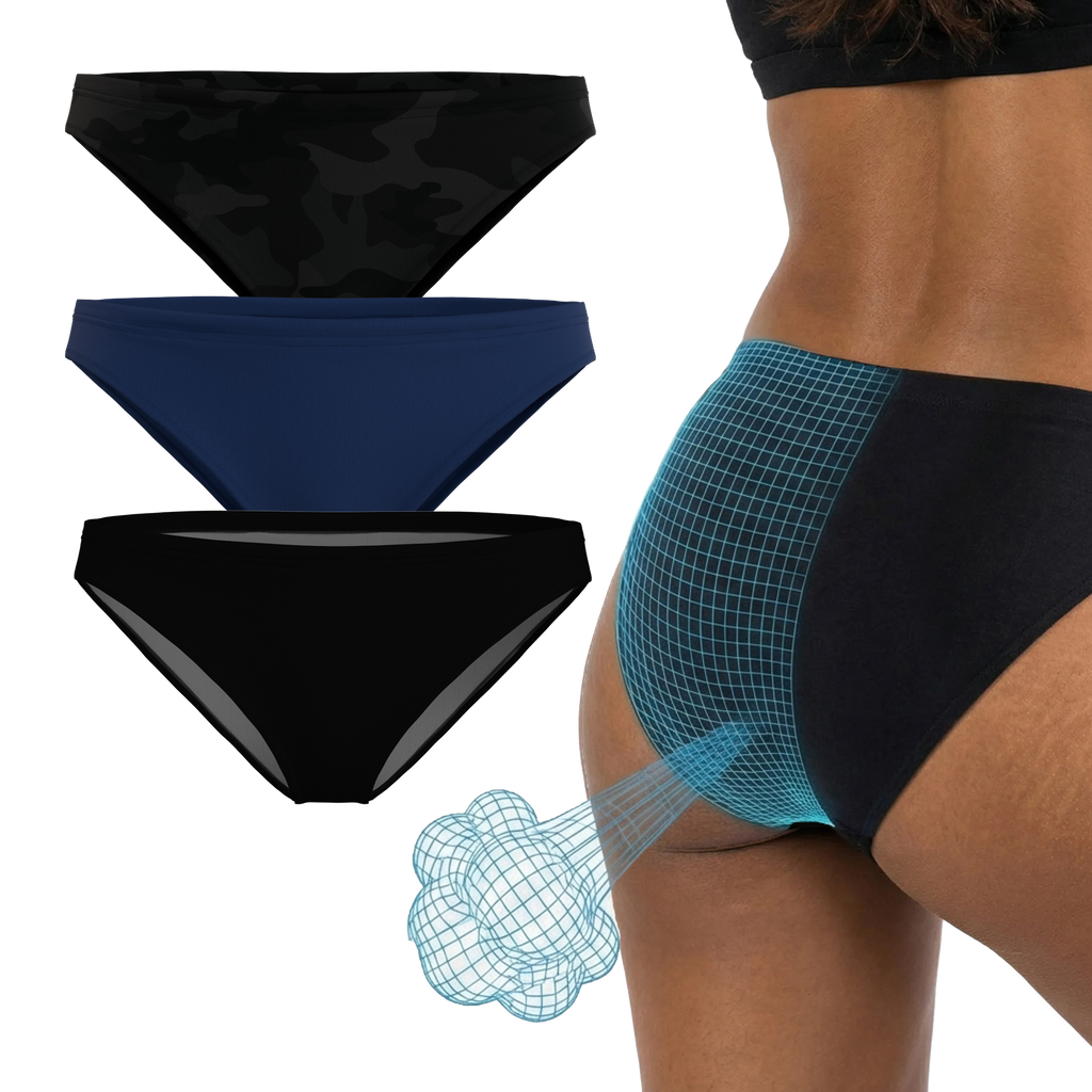 The Incognito | Fart Proof Bikini Underwear 3 Pack - Shinesty