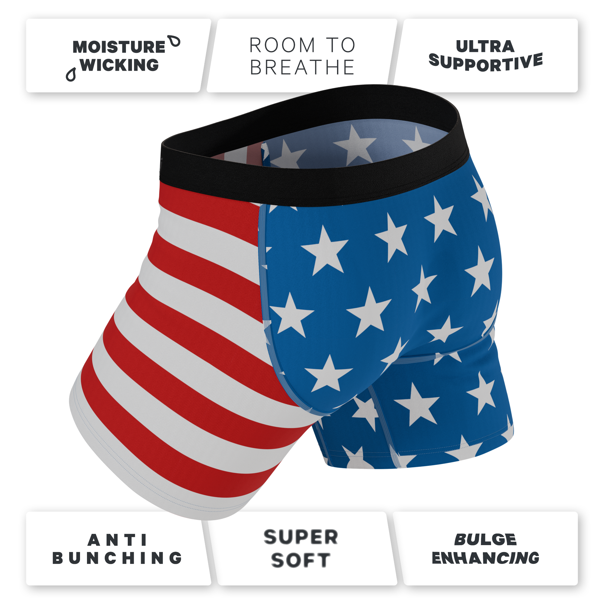 The Independance Apex | Ball Hammock® Boxer Brief 3 Pack - Shinesty