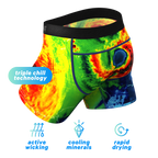The Insane Hurricane | Hurricane Map paradICE™ Cooling Ball Hammock® Underwear - Shinesty