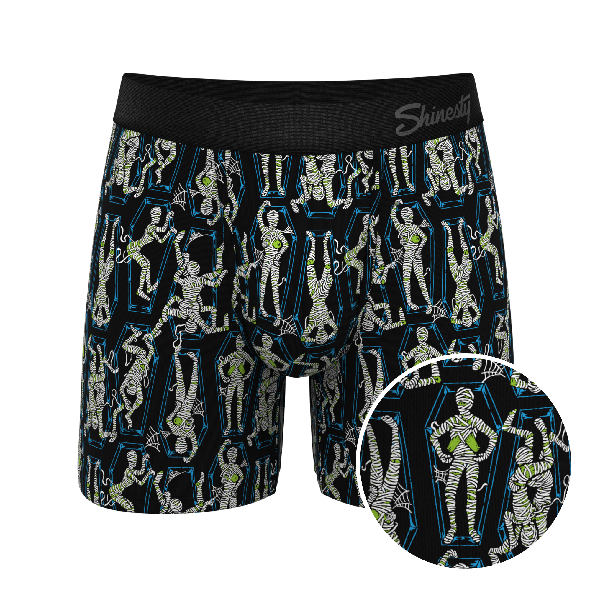 The Inter-Corpse | Halloween Mummies Ball Hammock® Pouch Underwear - Shinesty