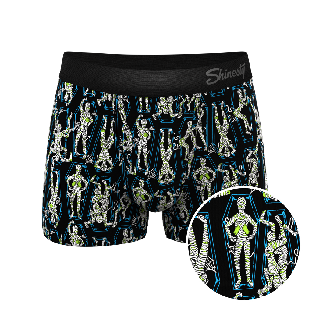 The Inter-Corpse | Halloween Mummies Ball Hammock® Pouch Trunks Underwear - Shinesty