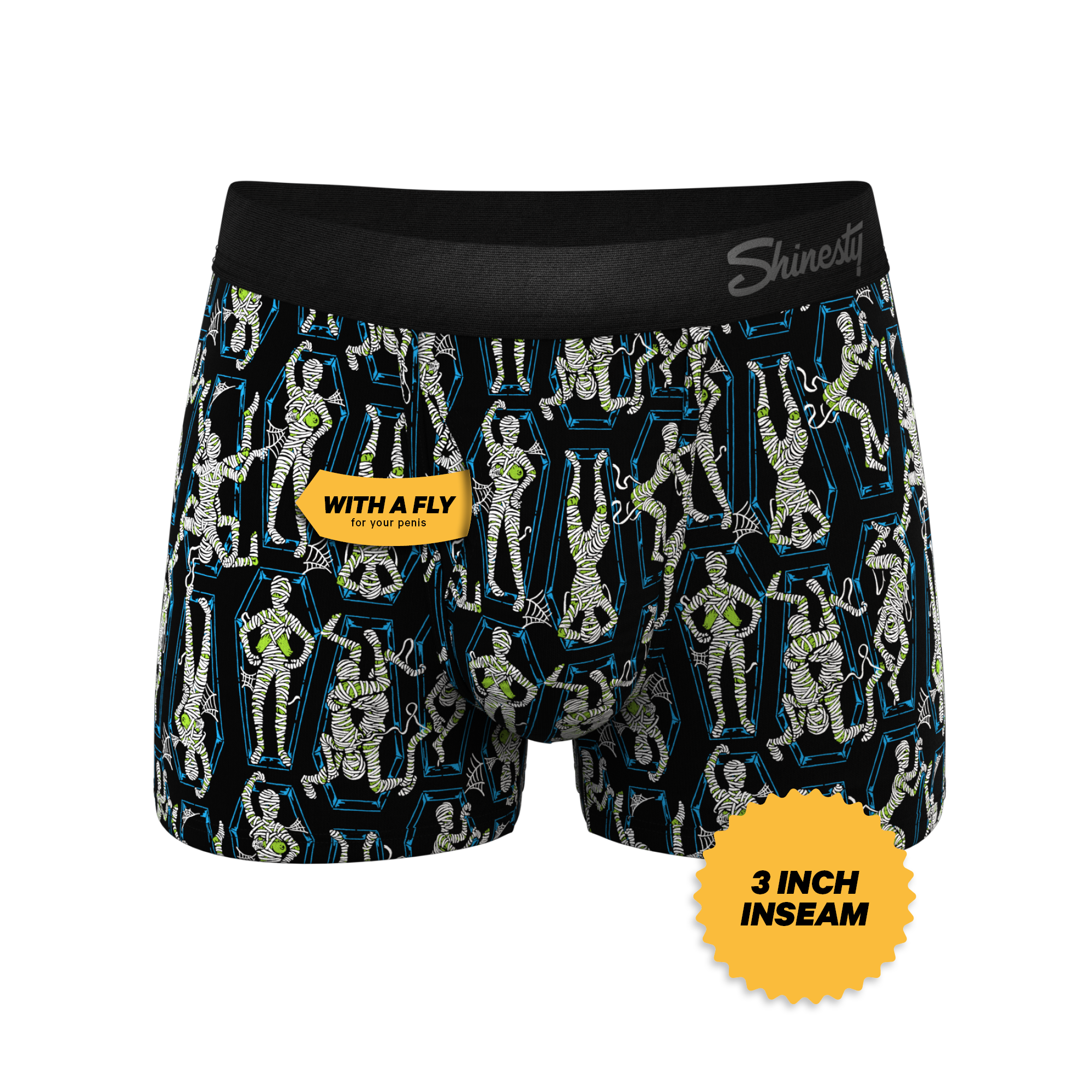 The Inter-Corpse | Halloween Mummies Ball Hammock® Pouch Trunks Underwear - Shinesty