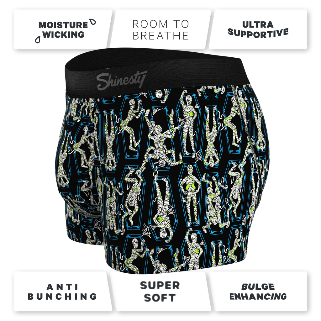 The Inter-Corpse | Halloween Mummies Ball Hammock® Pouch Trunks Underwear - Shinesty