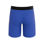 The Jackson | Blue Cowboy Shinesty x Diamond Cross Ranch Ball Hammock® Boxer - Long Leg - Shinesty