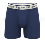 The Jet Set | Hot Tub Club Navy Ball Hammock® Pouch Underwear - Shinesty