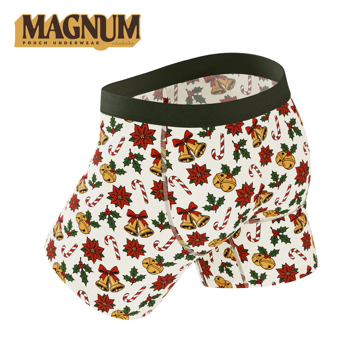 The Jingle All The Way | Christmas Bells Ball Hammock® Magnum Big Pouch Underwear - Shinesty