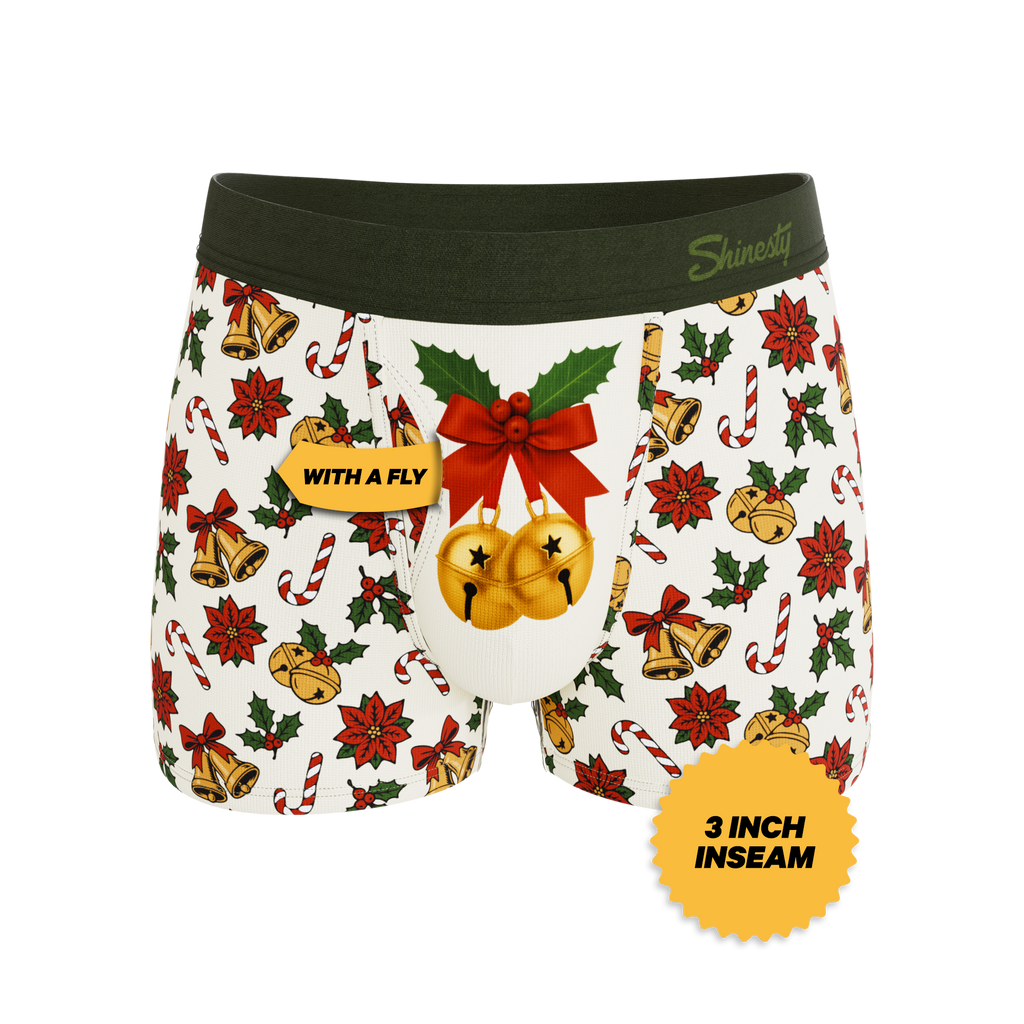 The Jingle All The Way | Christmas Bells Ball Hammock® Pouch Trunks Underwear - Shinesty