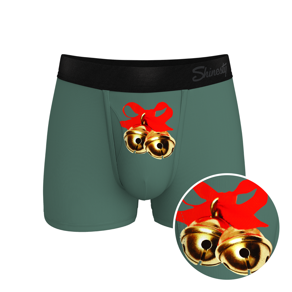 The Jingles | Christmas Bells Ball Hammock® Pouch Trunks Underwear - Shinesty