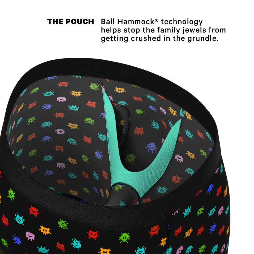The Joystick | Video Game Ball Hammock® Boxer - Long Leg - Shinesty