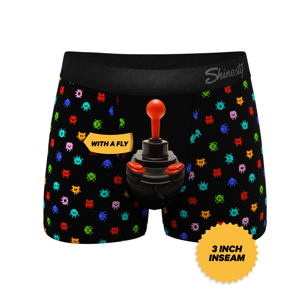 The Joystick | Video Game Ball Hammock® Pouch Trunks Underwear - Shinesty