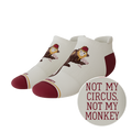 The Jungle Juice | Circus Monkey Heel Hammock™ Ankle Socks - Shinesty
