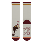 The Jungle Juice | Circus Monkey Heel Hammock™ Crew Socks - Shinesty