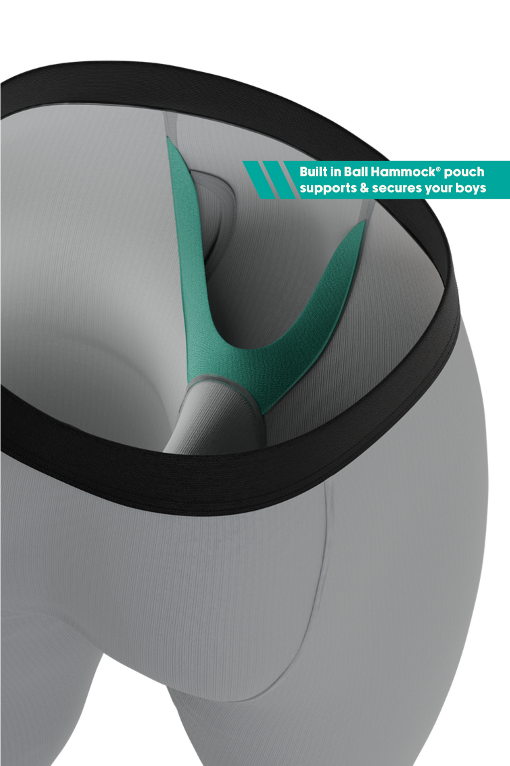The Junk In The Trunk | Elephant Ball Hammock® Long Johns - Shinesty