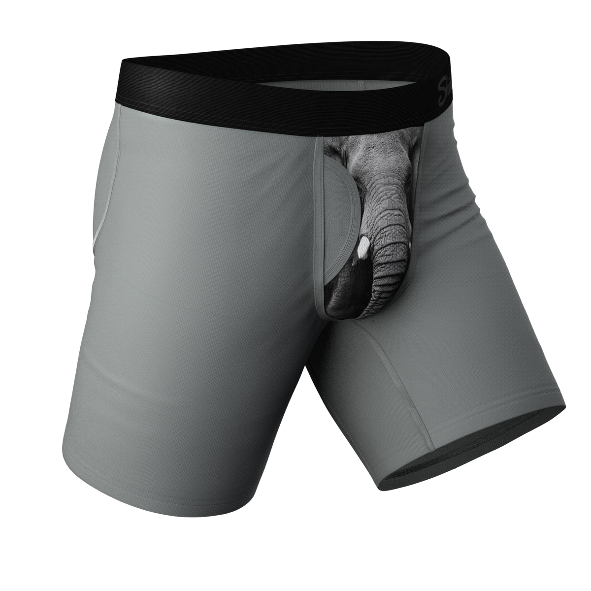 The Junk In The Trunk | Elephant Ball Hammock® Boxer - Long Leg - Shinesty