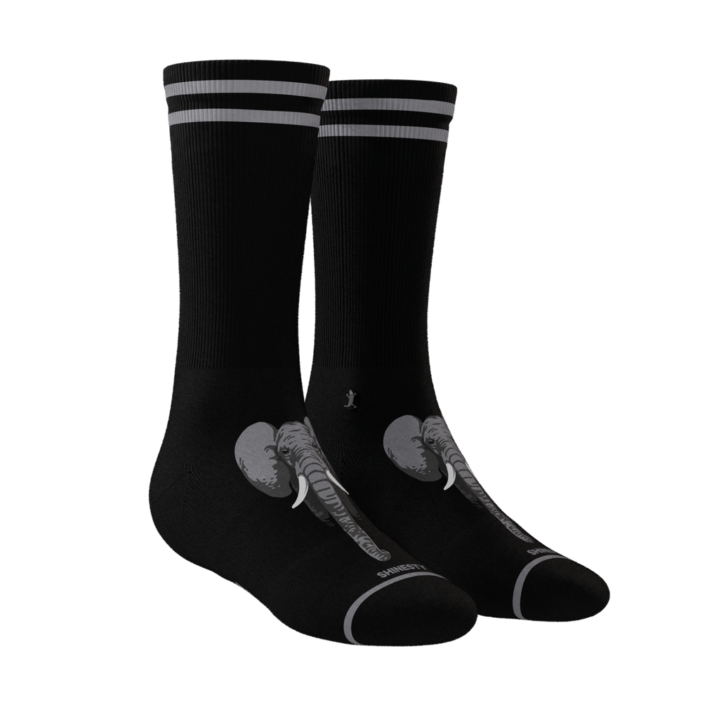 The Junk In The Trunk | Elephant Heel Hammock™ Crew Socks - Shinesty