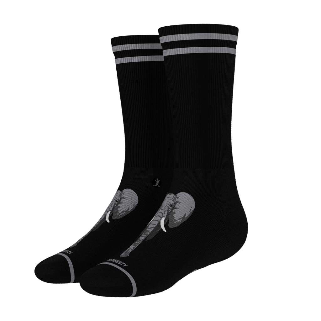 The Junk In The Trunk | Elephant Heel Hammock™ Crew Socks - Shinesty