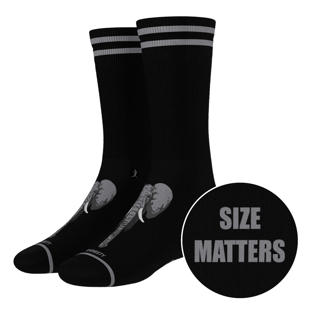 The Junk In The Trunk | Elephant Heel Hammock™ Crew Socks - Shinesty