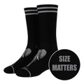The Junk In The Trunk | Elephant Heel Hammock™ Crew Socks - Shinesty