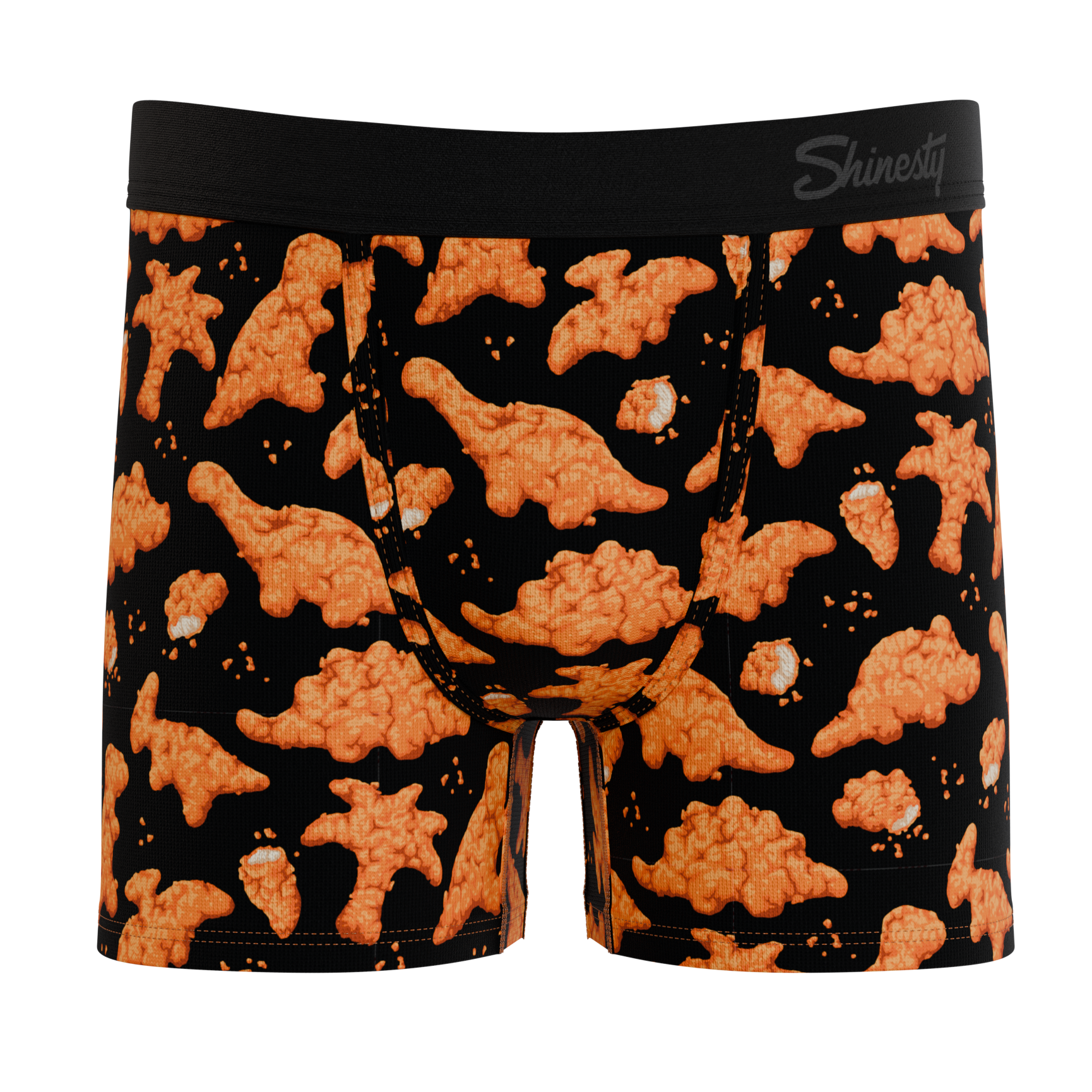 The Jurassic Lunch | Dino Nuggets Youth Boxer Briefs - Shinesty
