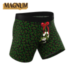The Kiss Me There | Mistletoe Ball Hammock® Magnum Big Pouch Underwear - Shinesty
