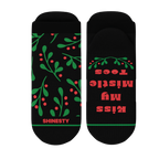 The Kiss Me There | Mistletoe Heel Hammock™ Ankle Socks - Shinesty