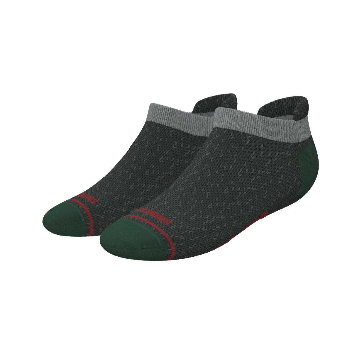 The Kiss Me There | Mistletoe Heel Hammock™ Ankle Socks - Shinesty