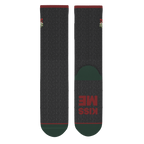 The Kiss Me There | Mistletoe Heel Hammock™ Crew Socks - Shinesty