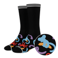 The Knot Tonights | Balloon Animal Heel Hammock™ Crew Socks - Shinesty