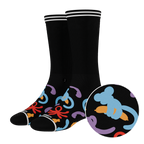 The Knot Tonights | Balloon Animal Heel Hammock™ Crew Socks - Shinesty