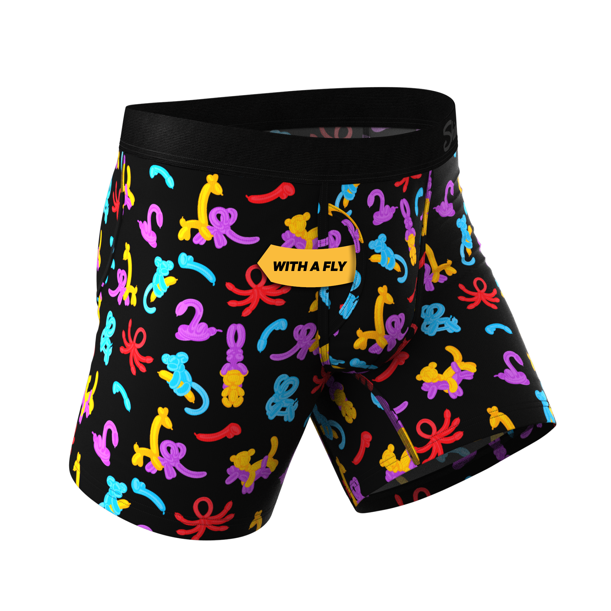 The Knot Tonights | Balloon Animal Ball Hammock® Pouch Underwear With Fly - Shinesty