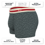 The Koala Camo | Heather Grey Ball Hammock® Pouch Trunks Underwear - Shinesty