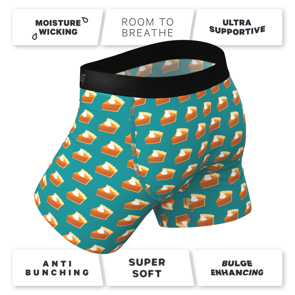 The Last Course | Pumpkin Pie Ball Hammock® Boxer Briefs - Shinesty