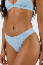 The Spick & Span | Window Pane Plaid Seamless Thong - Shinesty