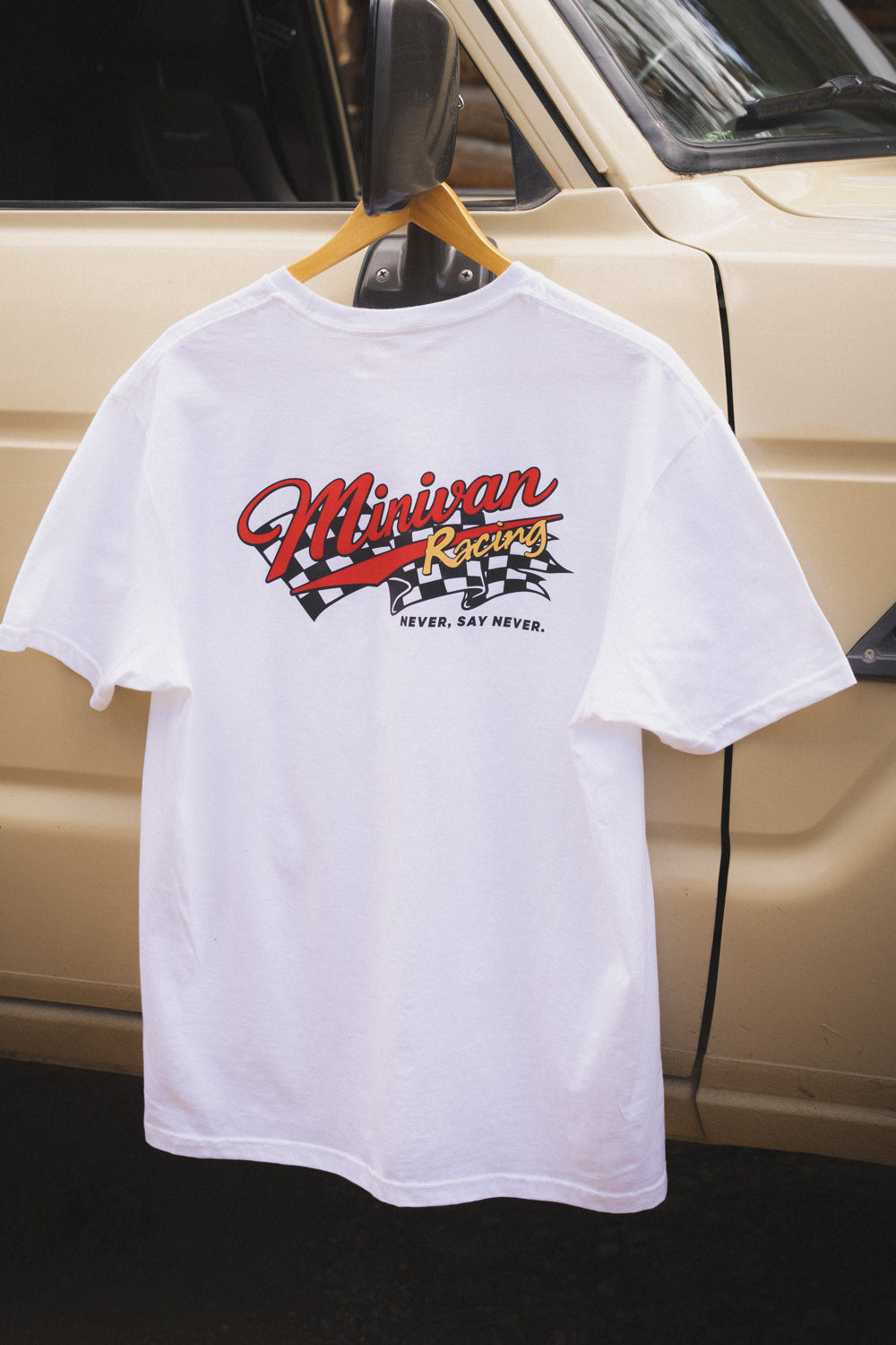 The Minivan Maneuver | Father's Day Racing Everyman™ T Shirt - Shinesty