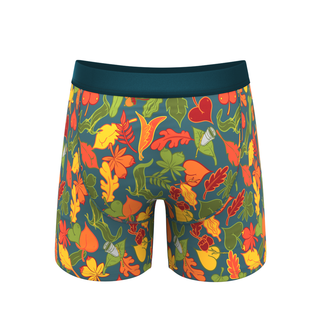 The Leaf Peeps | Naughty Leaves Ball Hammock® Pouch Underwear - Shinesty