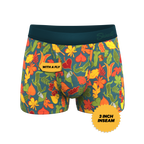 The Leaf Peeps | Naughty Leaves Ball Hammock® Pouch Trunks Underwear - Shinesty