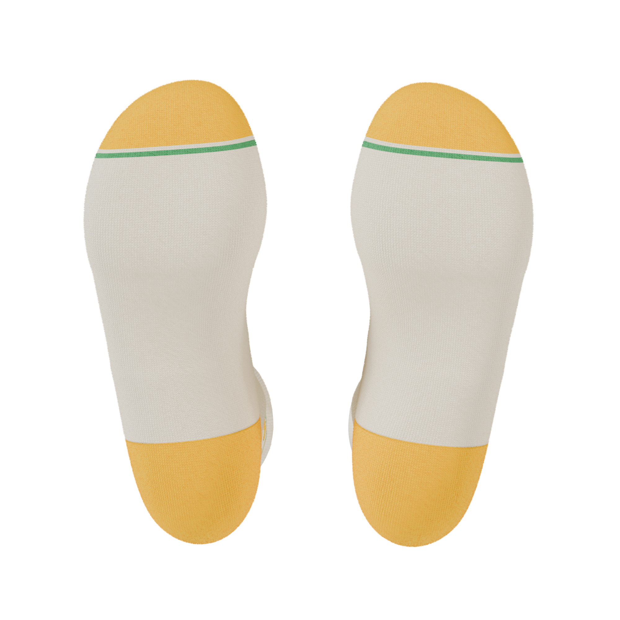 The Lemon Zest | Limoncello Heel Hammock™ Quarter Crew Socks - Shinesty